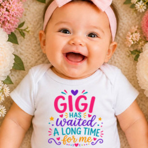 Gigi Has Gewacht Kleurig Baby Bodysuit