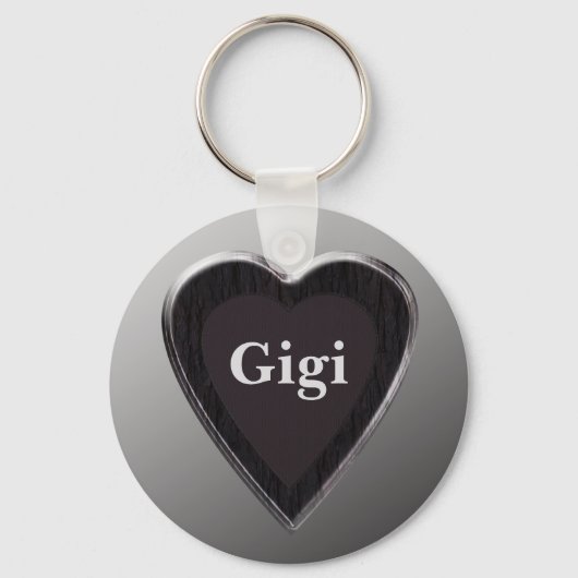 Gigi Heart Keychain (Voorkant)