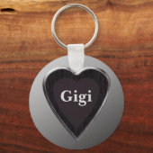 Gigi Heart Keychain (Voorkant)