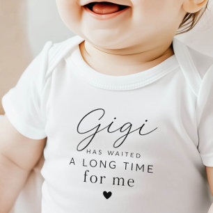 Gigi Heeft Gewacht Baby Bodysuit Cadeau