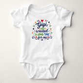 Gigi heeft lang gewacht Baby Body Romper (Voorkant)