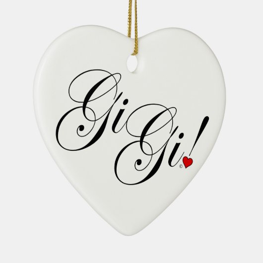 GiGi! Keramisch Ornament (Rechts)