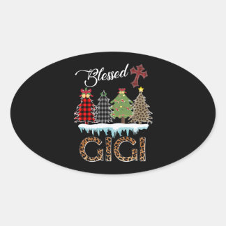Gigi Lover | Gezegende Gigi Ovale Sticker