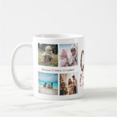 Gigi-modus op 8 fotocollage oma luipaard afdrukken koffiemok (Links)