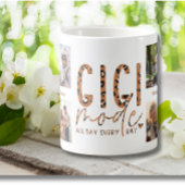 Gigi-modus op 8 fotocollage oma luipaard afdrukken koffiemok