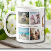 Gigi-modus op 8 fotocollage oma luipaard afdrukken koffiemok