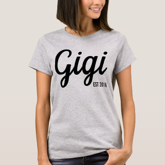 Gigi New Grandma Shirt (Voorkant)