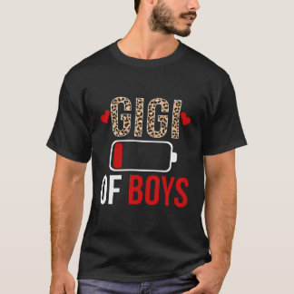 Gigi of Boys Gigi Oma Batterij Jongen Gigi T-shirt