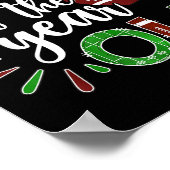 Gigi Of The 1 Year Old Football First Birthday Boy Poster (Hoek)