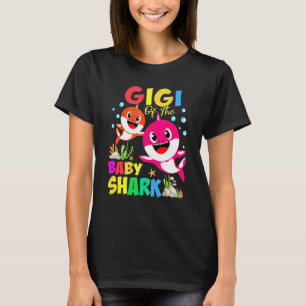 Gigi of the Baby Birthday Shark Gigi Shark Christm T-shirt