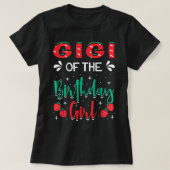 Gigi of the Birthday Girl Strawberry Thmed B day T-shirt (Design voorkant)