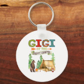 Gigi Of The Happy Camper First Birthday Camng  Sleutelhanger (Voorkant)