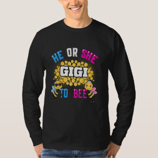 Gigi om hij of zij te zijn, onthult grappigheid t-shirt