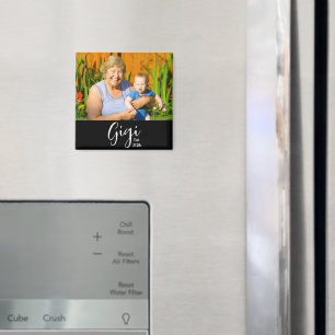 Gigi Opgericht Foto Cadeau Magneet