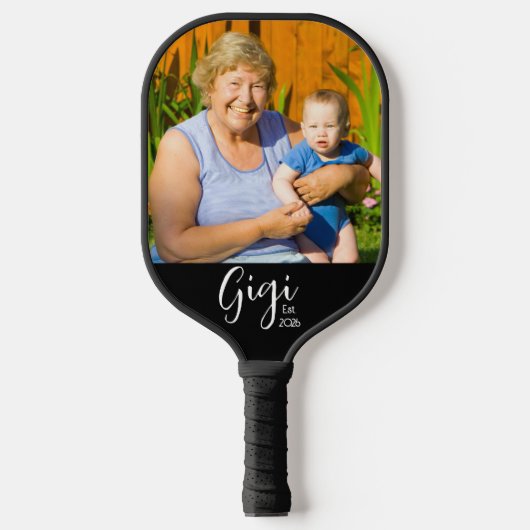 Gigi Oprichtingsfoto Cadeau Pickleball Paddle (Voorkant)