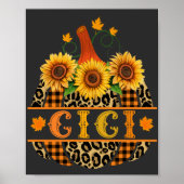 GiGi Pumpkin Leopard Print Sunflower Buffalo Play (Voorkant)