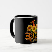 GiGi Pumpkin Leopard Print Sunflower Buffalo Play Mok (Voorkant links)