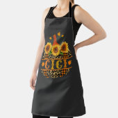 GiGi Pumpkin Leopard Print Sunflower Buffalo Play Schort (Insitu)