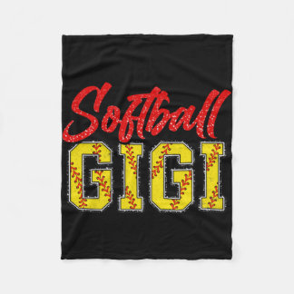 Gigi Retro Groovy Loud Trots Sport Game Catcher Fleece Deken