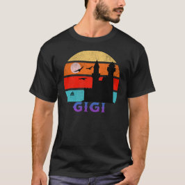 Gigi Retro Sunset Ocean Opa T-shirt