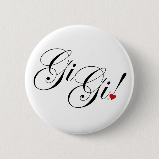 GiGi Ronde Button 5,7 Cm (Voorkant)