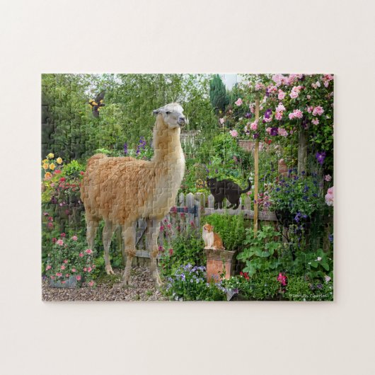 "Gigi The Llama" Puzzle Legpuzzel (Horizontaal)
