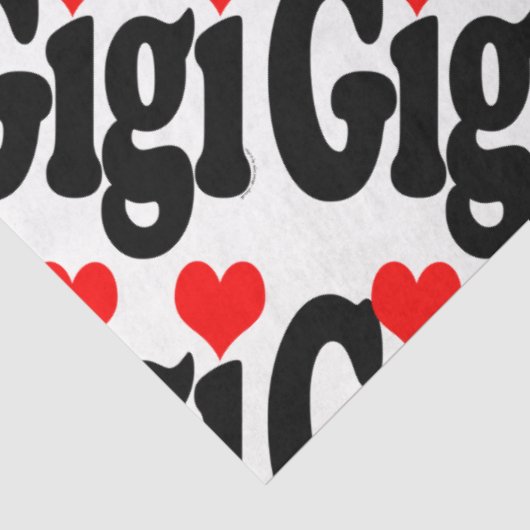 Gigi Tissue Paper Tissuepapier (Detail)