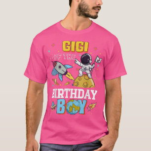 Gigi van de Astronaut Boy Space Theme Par T-shirt