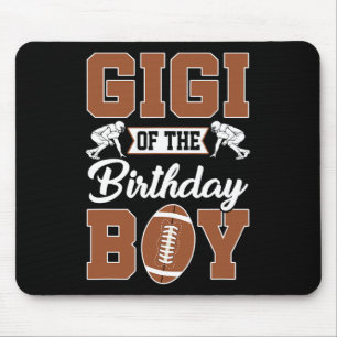 Gigi van de verjaardag Boy Football Party Family M Muismat