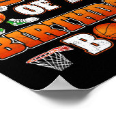 Gigi van de verjaardagsjongen basketbalspeler fami poster (Hoek)