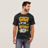 Gigi van de verjaardagsjongen bouwvakker Bday T-shirt (Voorkant volledig)