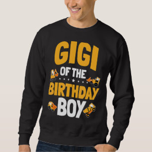 Gigi van de verjaardagsjongen bouwvakker Bday Trui