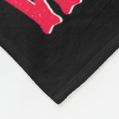 Gigi van een Heart Warrior CHD bewustzijn Fleece Deken (Hoek)