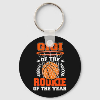 Gigi van Rookie 1e Basbal Bday Thema Matching Sleutelhanger
