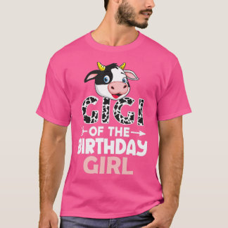 Gigi van The Birthday Girl Koe Boerderij Koe Gigi T-shirt