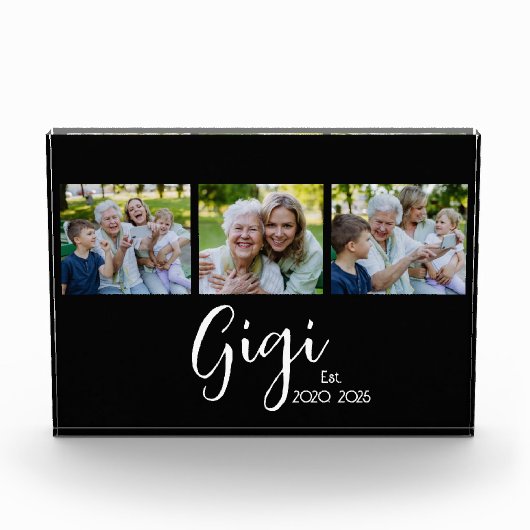 Gigi Vast Script Zwart 3 Foto (Voorkant)