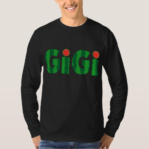Gigi Watermeloen Tropische Zomer Fruit Meloen T-shirt