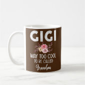 Gigi Way om te koelen tot oma Floral Koffiemok (Links)