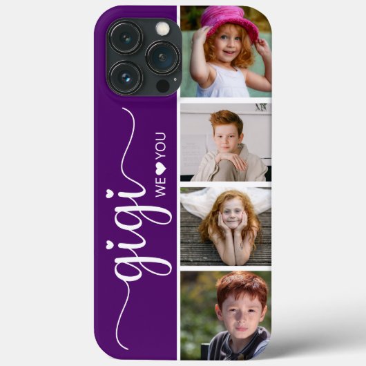 Gigi We Love You Foto Case-Mate iPhone Case (Achterkant)