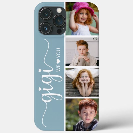 Gigi We Love You Foto Case-Mate iPhone Case (Achterkant)