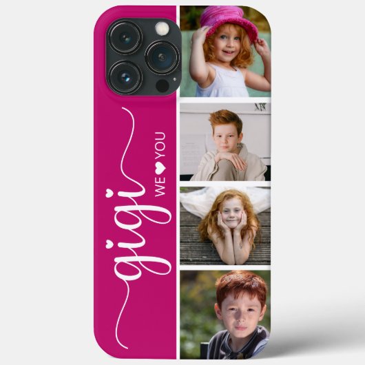 Gigi We Love You Foto Case-Mate iPhone Case (Achterkant)