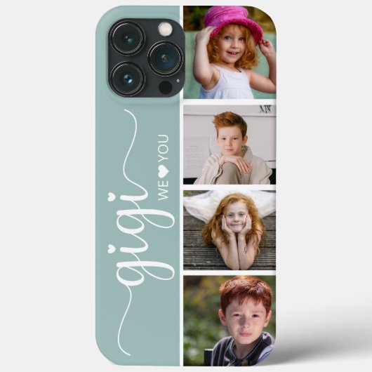 Gigi We Love You Foto Case-Mate iPhone Case (Achterkant)