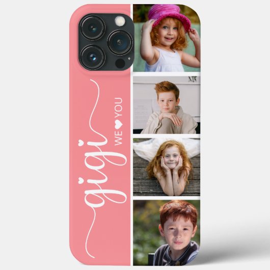 Gigi We Love You Foto Case-Mate iPhone Case (Achterkant)