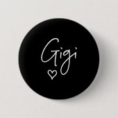 Gigi Women Kerstcadets oma Ronde Button 5,7 Cm (Voorkant)