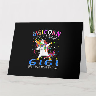 Gigicorn als een reguliere Gigi is alleen veel mag Kaart