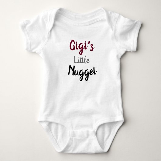 Gigi's Kleine Nugget Romper (Voorkant)