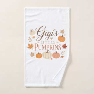 Gigi's Kleine Pompoenen Thanksgiving Handdoek