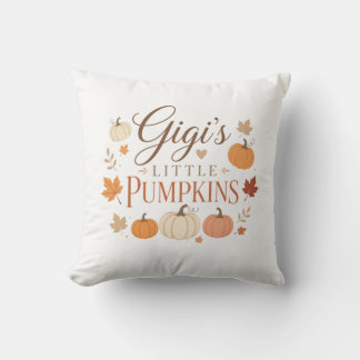 Gigi's Kleine Pompoenen Thanksgiving Kussen