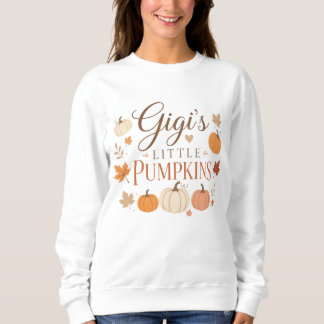 Gigi's Kleine Pompoenen Thanksgiving Trui