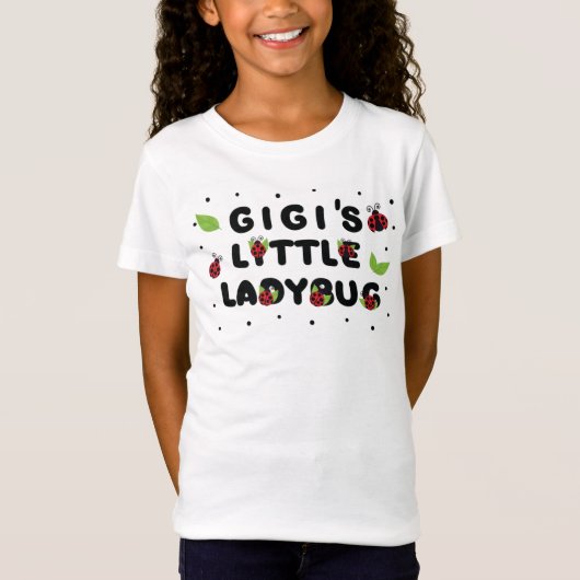 Gigi's Little Ladybug - Cute T-shirt (Voorkant)
